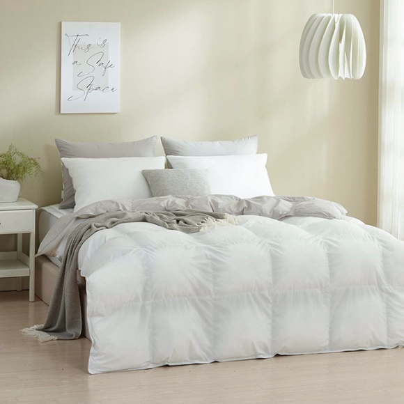 Clear High-density Cotton Vegan Goose-down Duvet
