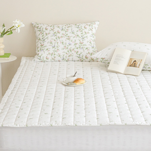 Pure High-density 60-count Pure Cotton Bed Pad