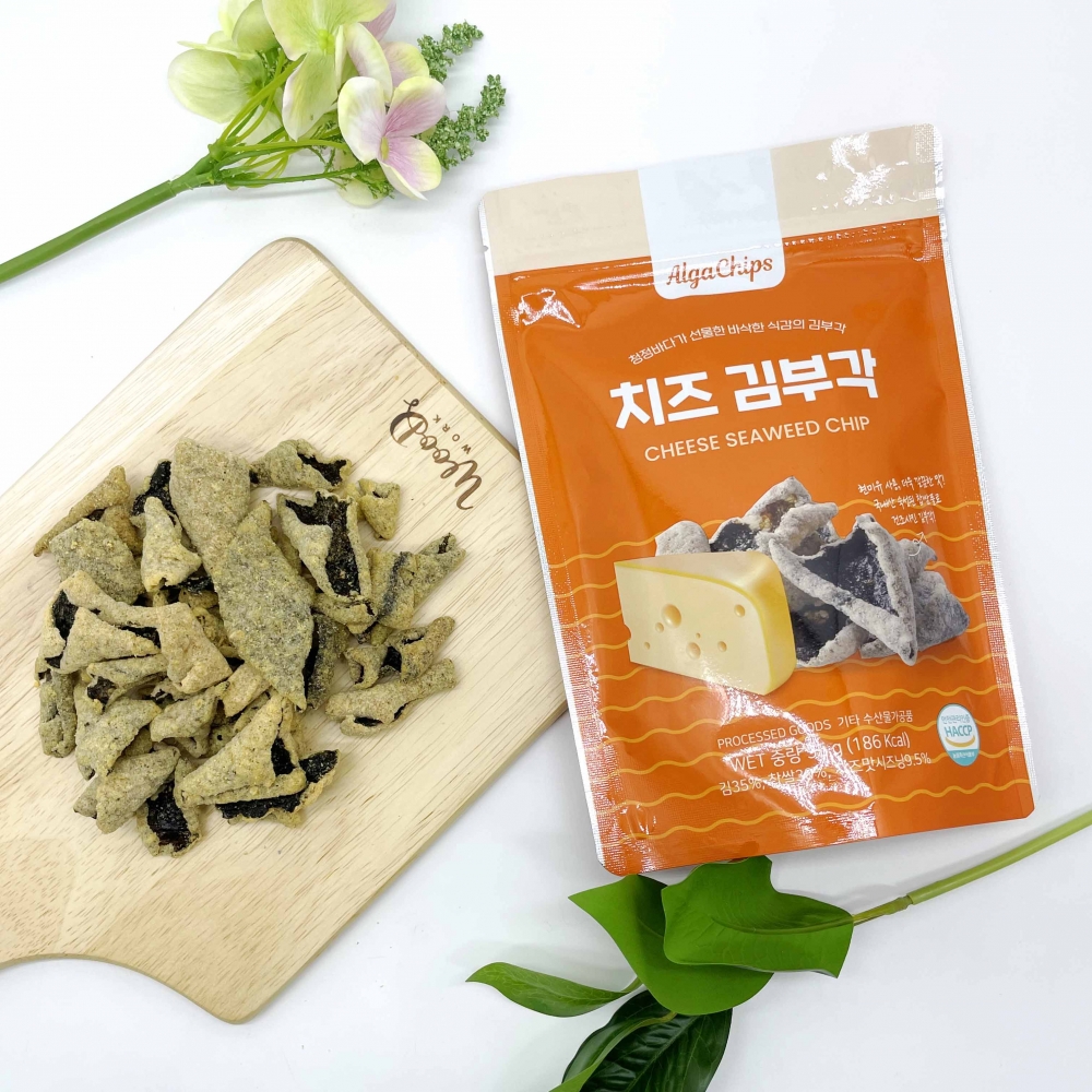 바다손애 수제 김부각 5종 (치즈,어니언,카레,와사비,스파이시) 35g