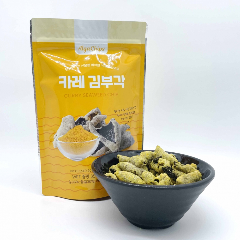 바다손애 수제 김부각 5종 (치즈,어니언,카레,와사비,스파이시) 35g