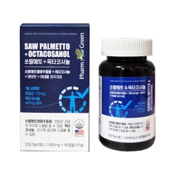 팜그린 쏘팔메토+옥타코사놀 (90캡슐)