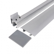 (재단가능) 벽면설치용 EMD G레일세트 3사이즈(2M,3M,4M) 100kg이하용