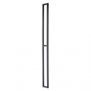 유리문손잡이(강화도어)GS 185(검정) 센터1500(750x750) &Phi;32