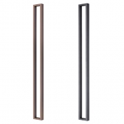 유리문손잡이(강화도어)GS 191발색(20x40각 센터1200,1500) 2Color