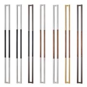 유리문손잡이(강화도어)GBP 15,GRP 15(2000x센터1960 &Phi;38) 7Color