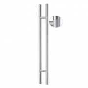 유리문손잡이(강화도어)GS 161(중무광 헤드 테크) 1200x센터800 &Phi;32