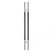 유리문손잡이(강화도어)GA 175(골 검정) 1200x센터800,1500x센터1000 &Phi;25,&Phi;32(2사이즈)