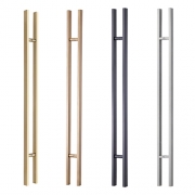 유리문손잡이(강화도어)GS 188(40x20각 1500x센터1000) 4Color