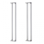 유리문손잡이(강화도어)TS 191(헤어라인) 30x30,40x20 센터1000(2사이즈)