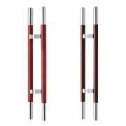 유리문손잡이(강화도어)TC 1,TW 1(700x센터200,340) 2Color,2사이즈