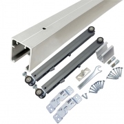 (재단가능) 삼우댐퍼레일 로라세트 양쪽댐퍼(30kg이하용,천정설치용) 2M,4M