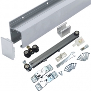 (재단가능) 삼우댐퍼레일 로라세트 한쪽댐퍼(30kg이하용,벽면설치용) 2M,4M