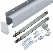 (재단가능) 삼우댐퍼레일 로라세트 양쪽댐퍼(80kg이하용,벽면설치용) 2M,4M