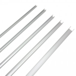 (재단가능) 알루미늄 ㄷ자 몰딩 재료분리대 실버 휨방지 쫄대(8,10,12,15,20mm) 1T 3M