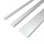 (재단가능) 알루미늄 ㄱ자 엇각 앵글 코너몰딩 3사이즈(10x20, 15x30, 20x60mm) 1T 3M
