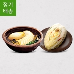 [3차오픈/정기배송] 저염 하얀 김치 4주 식단