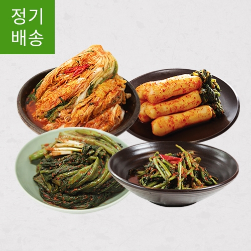 [3차오픈/정기배송] 저염김치 8주 식단