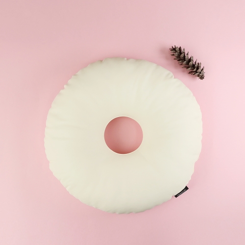 [조아뜨] 코지 도넛 임산부 산모 방석 크림