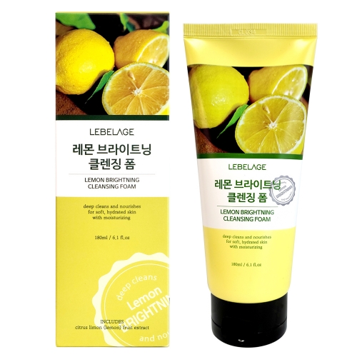 Lemon Brightning Cleansing Foam 180ml