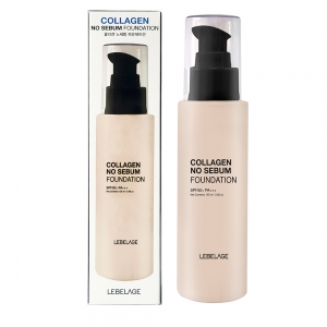 COLLAGEN NO SEBUM FOUNDATION _ NO.13 LIGHT BEIGE