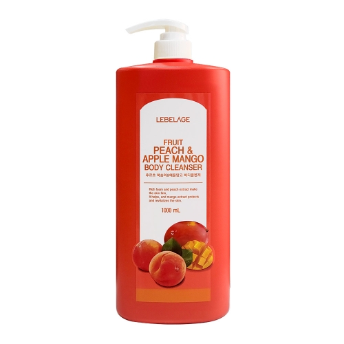 FRUIT PEACH & APPLE MANGO BODY CLEANSER 1000ml