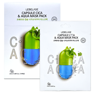 Dr. Capsule Cica & Aqua 2X Mask Pack [10ea]