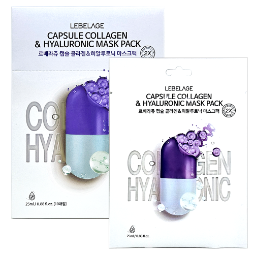 Dr. Capsule Collagen & Hyaluronic 2X Mask Pack [10ea]