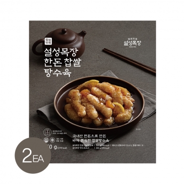 [설성목장] 한돈 찹쌀탕수육 (550g) X2팩