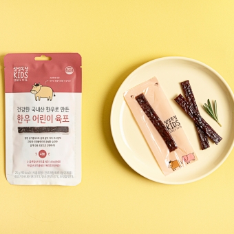 [설성목장 KIDS] 무항생제 한우 어린이 육포 25g
