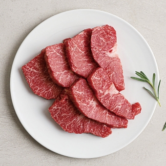 [설성목장] 1++ 무항생제 한우 치마살 구이용 200g (냉장)