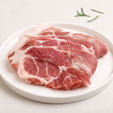 [설성목장] 무항생제 한돈 목심 구이용 400g (냉장)