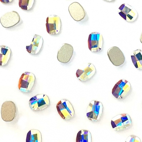 오스트리아산 크리스탈 2585 8mm (스와로브스키 정품) 그래픽 플랫백 평면 네일스톤 네일파츠
