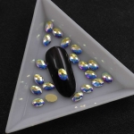 오스트리아산 크리스탈 2585 8mm (스와로브스키 정품) 그래픽 플랫백 평면 네일스톤 네일파츠