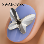 오스트리아산 크리스탈 2854 8mm/12mm (스와로브스키 정품) 버터플라이 플랫백 나비형 평면 네일스톤 네일파츠