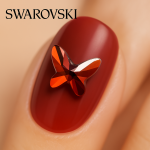 오스트리아산 크리스탈 2854 8mm/12mm (스와로브스키 정품) 버터플라이 플랫백 나비형 평면 네일스톤 네일파츠