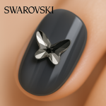 오스트리아산 크리스탈 2854 8mm/12mm (스와로브스키 정품) 버터플라이 플랫백 나비형 평면 네일스톤 네일파츠