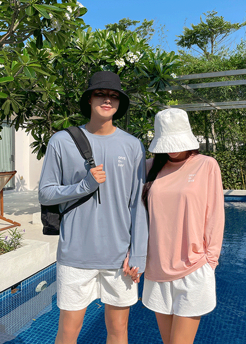 [M~2XL]다이브 래쉬가드 허니문 시밀러 커플룩