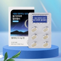 하이쇼핑 활기찬 하루 멜라웨이 식물성 멜라토닌 2mg 함유 30정 4개월분