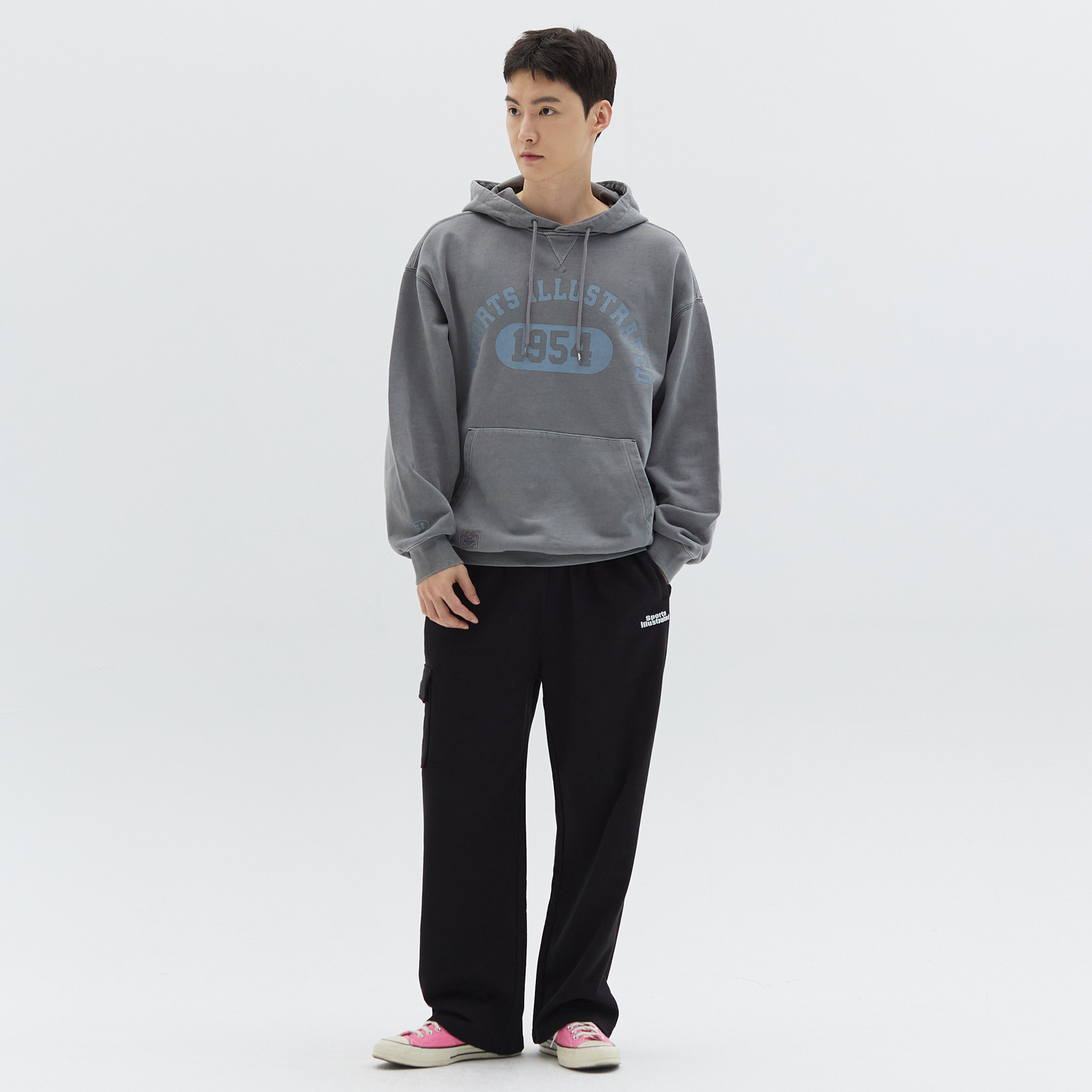 스포츠일러스트레이티드 카고 스웻 팬츠 (블랙)