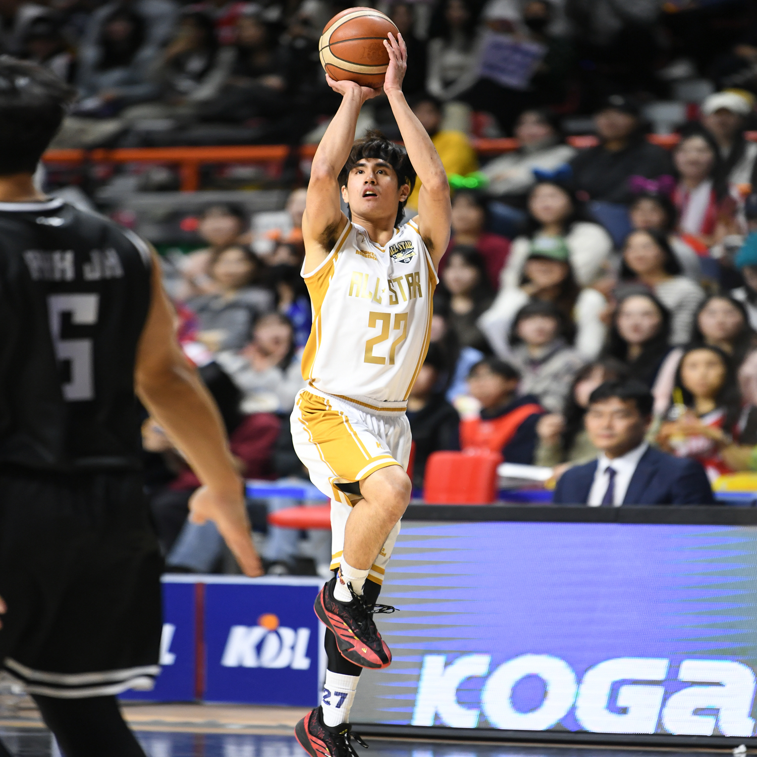 24-25 KBL 올스타 어센틱 어웨이 쇼츠 (화이트)