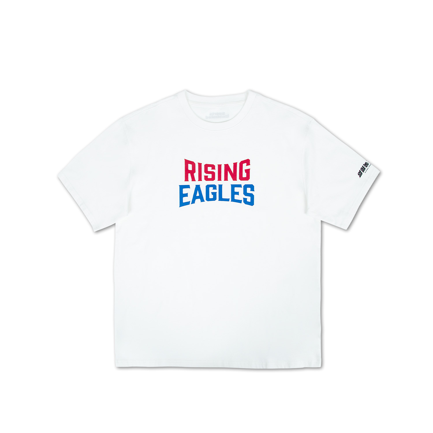 [SI X 열혈농구단] RISING EAGLES 반팔 티셔츠 (화이트)