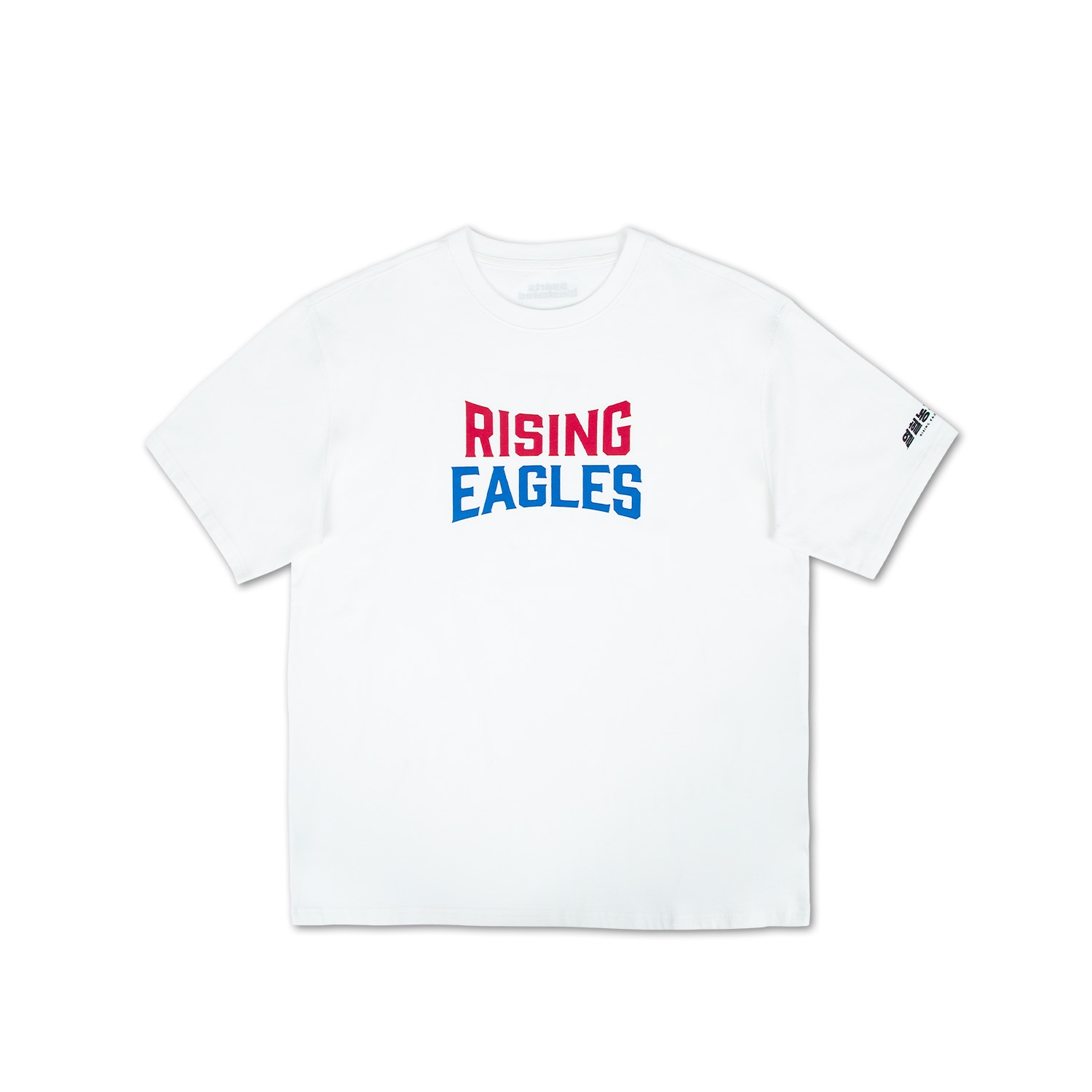 [SI X 열혈농구단] RISING EAGLES 반팔 티셔츠 (화이트)