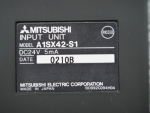 MITSUBISHI INPUT UNIT A1SX42-S1