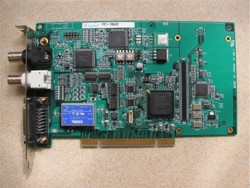 INTERFACE PCI-5522 DAQ