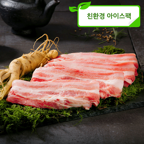 인삼포크 미삼겹살 오겹살 구이용 500g (오겹살-500g)