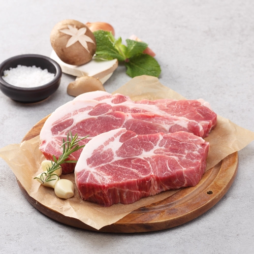 안동참마돼지 목살 구이용 1kg (목살-1000g) 안동참마돼지 목살 구이용 1kg (목살-1000g)