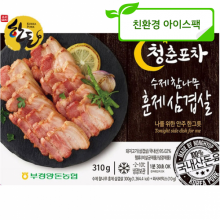 [SALE] 포크밸리 청춘포차 훈제삼겹살 300g 1EA (국내산/냉장보관/와사비믹스 10g)