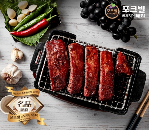 포크빌 갈비바베큐(냉동) 300g