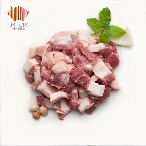 아이엠포크 미박앞다리 찌개용 1kg  (앞다리살-1000g)