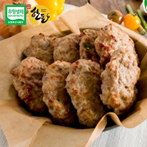 숨포크 수제 떡갈비 1kg (가공-1000g)